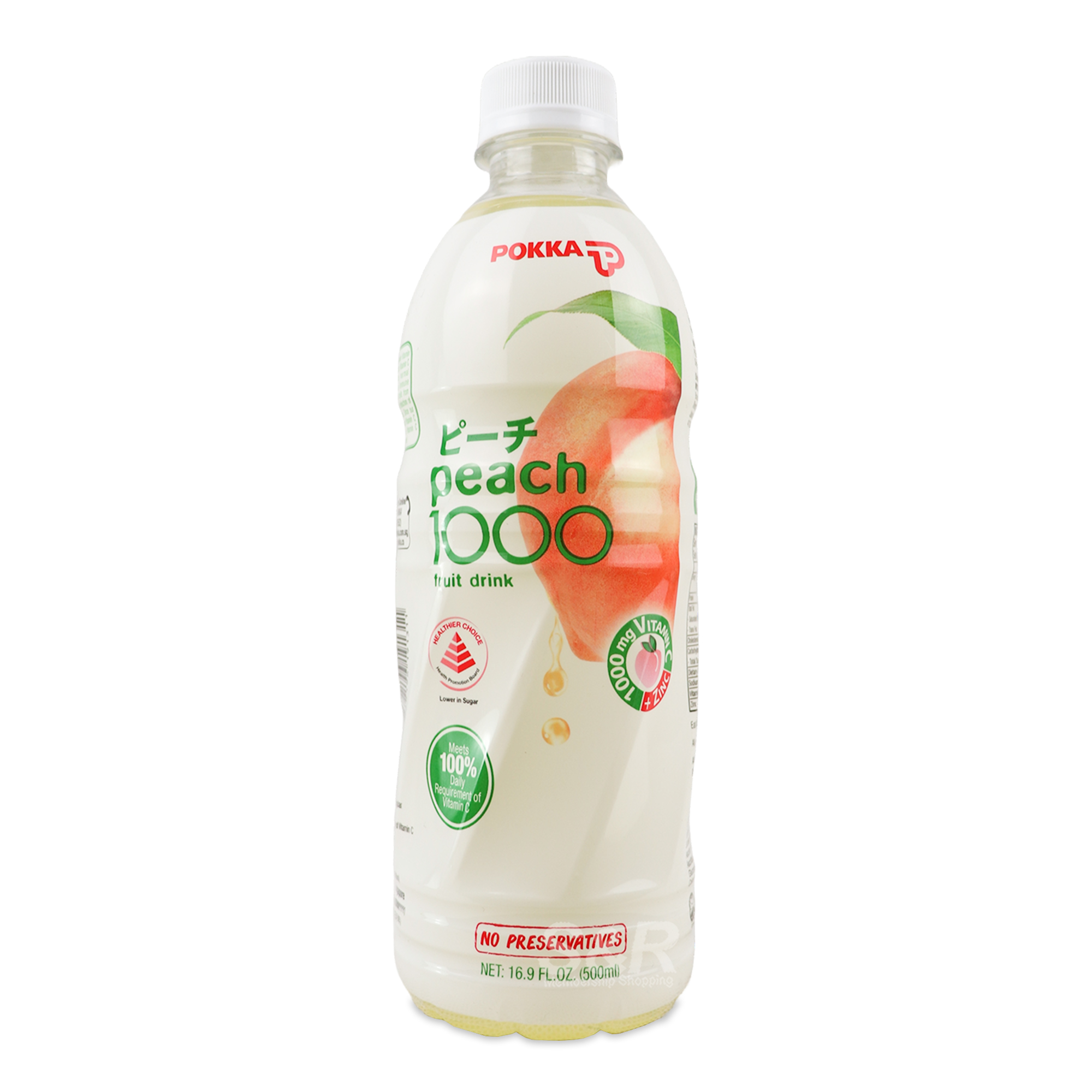 Pokka 1000 Peach Juice Drink 500mL